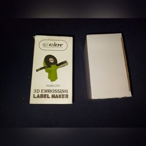 Mini Portable Manual Label Maker DIY 3D Embossing Label Writer/Printer [C101]